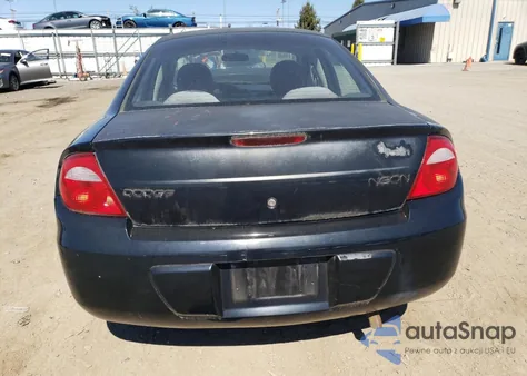 2005 Dodge Neon Base из США, поврежденный, VIN 1B3ES26C35D276901